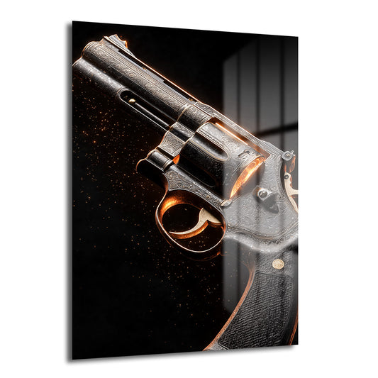 DEKORATİF DİKEY CAM TABLO - TT3317