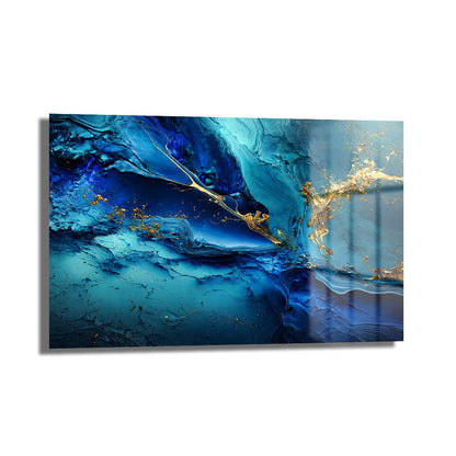 DEKORATİF YATAY CAM TABLO - TT3137