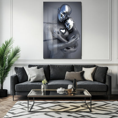 DEKORATİF DİKEY CAM TABLO - TT3392