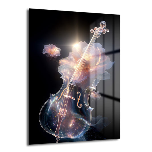 DEKORATİF DİKEY CAM TABLO - TT3321