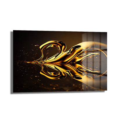 DEKORATİF YATAY CAM TABLO - TT3141