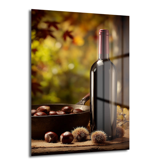 DEKORATİF DİKEY CAM TABLO - TT3322