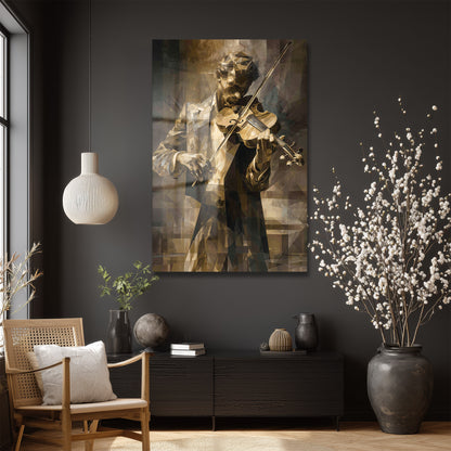 DEKORATİF DİKEY CAM TABLO - TT3458