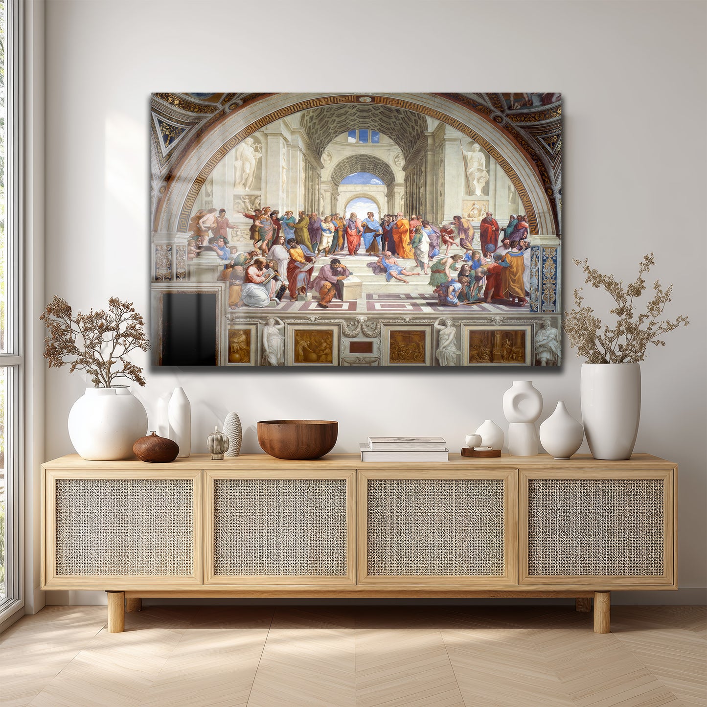 DEKORATİF YATAY CAM TABLO - TT3230