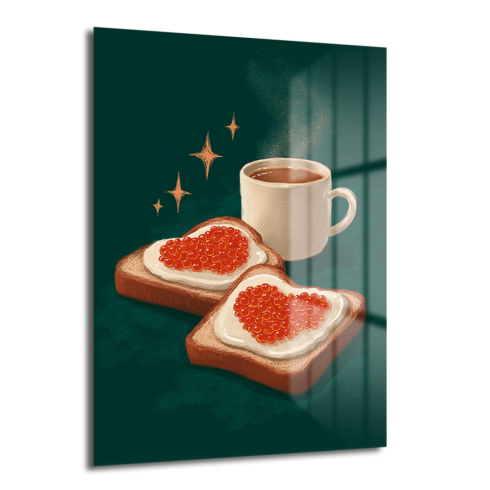 DEKORATİF DİKEY CAM TABLO - TT3325