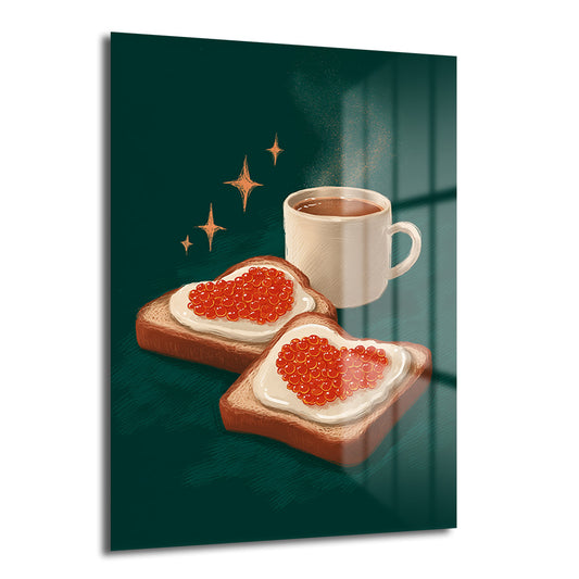 DEKORATİF DİKEY CAM TABLO - TT3325