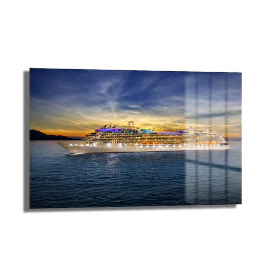 DEKORATİF YATAY CAM TABLO - TT3146