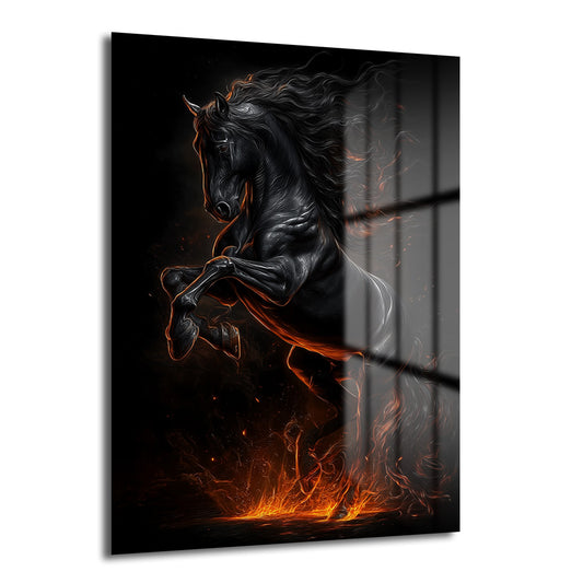 DEKORATİF DİKEY CAM TABLO - TT3331