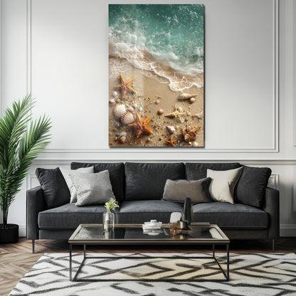 DEKORATİF DİKEY CAM TABLO - TT3403