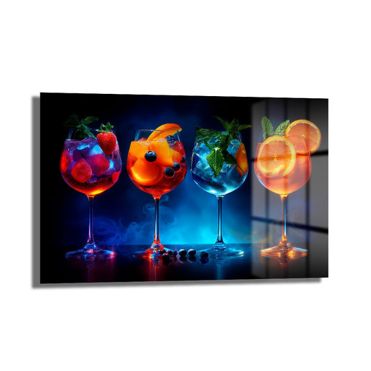 DEKORATİF YATAY CAM TABLO - TT3151