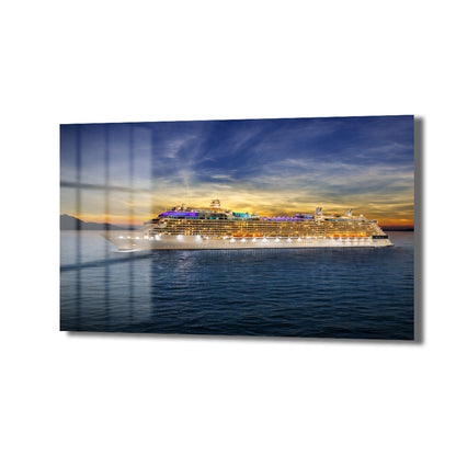 DEKORATİF YATAY CAM TABLO - TT3146