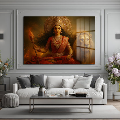 DEKORATİF YATAY CAM TABLO - TT3196