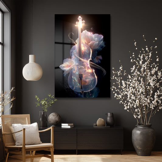 DEKORATİF DİKEY CAM TABLO - TT3327