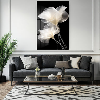 DEKORATİF DİKEY CAM TABLO - TT3407