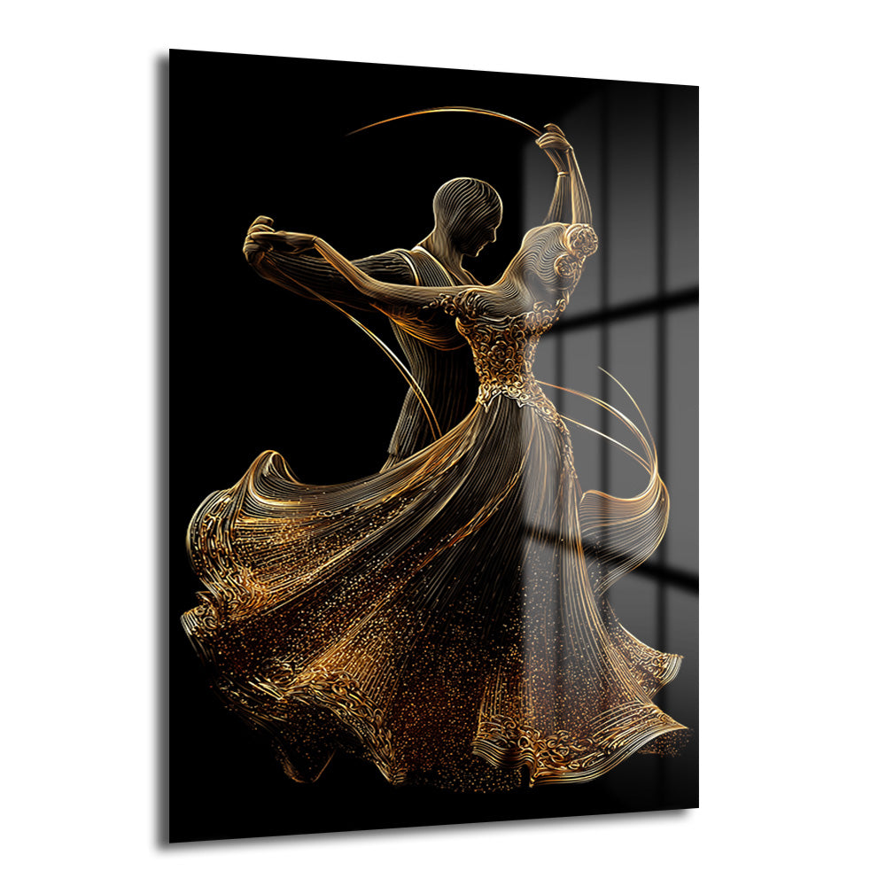 DEKORATİF DİKEY CAM TABLO - TT3338