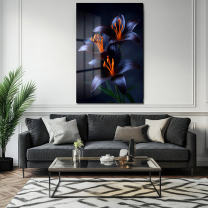 DEKORATİF DİKEY CAM TABLO - TT3478