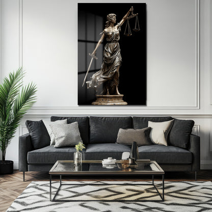 DEKORATİF DİKEY CAM TABLO - TT3479