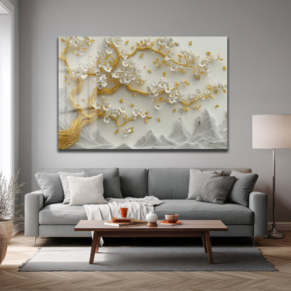 DEKORATİF YATAY CAM TABLO - TT3179