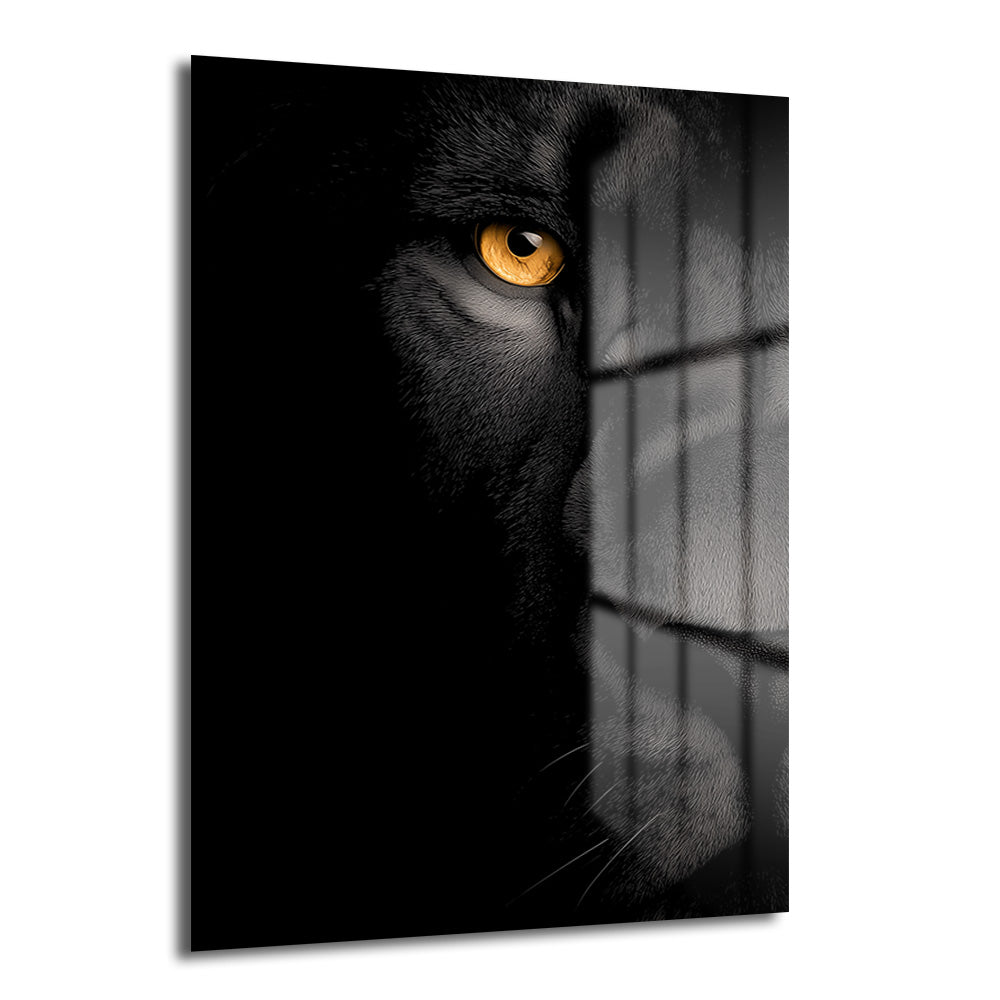 DEKORATİF DİKEY CAM TABLO - TT3341