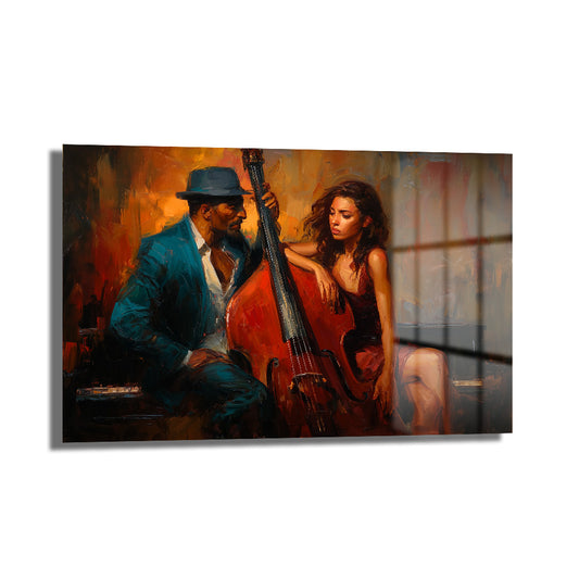 DEKORATİF YATAY CAM TABLO - TT3163