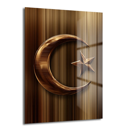 DEKORATİF DİKEY CAM TABLO - TT3344