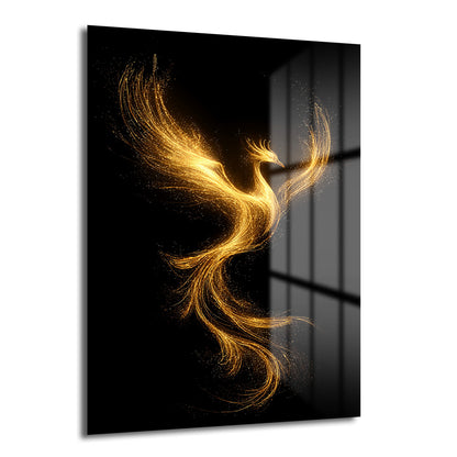 DEKORATİF DİKEY CAM TABLO - TT3346