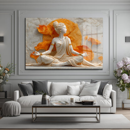 DEKORATİF YATAY CAM TABLO - TT3198