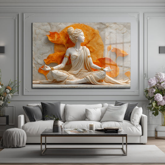 DEKORATİF YATAY CAM TABLO - TT3198