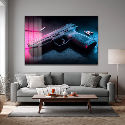 DEKORATİF YATAY CAM TABLO - TT3193