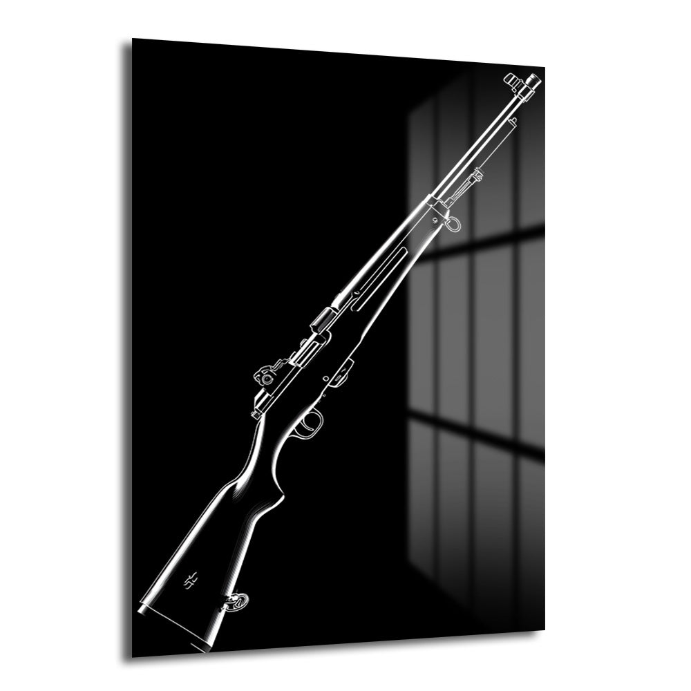 DEKORATİF DİKEY CAM TABLO - TT3354