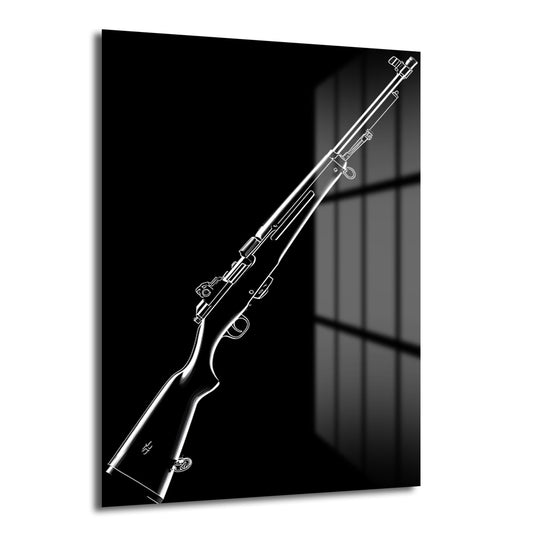 DEKORATİF DİKEY CAM TABLO - TT3354