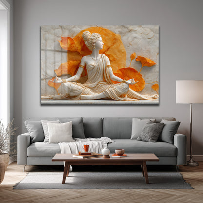 DEKORATİF YATAY CAM TABLO - TT3198