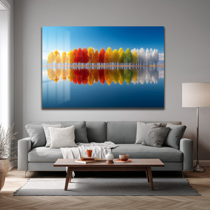 DEKORATİF YATAY CAM TABLO - TT3201