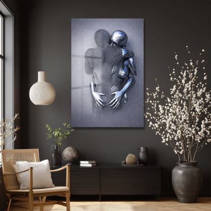 DEKORATİF DİKEY CAM TABLO - TT3390