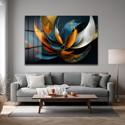 DEKORATİF YATAY CAM TABLO - TT3203