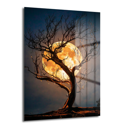 DEKORATİF DİKEY CAM TABLO - TT3365