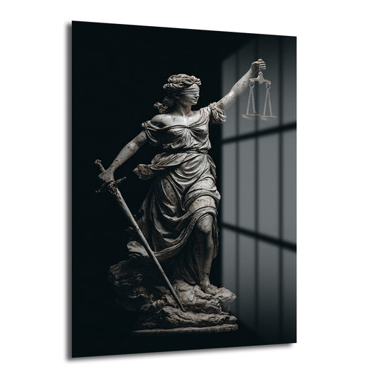 DEKORATİF DİKEY CAM TABLO - TT3432