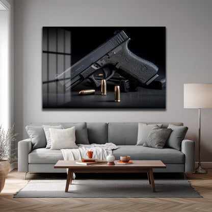 DEKORATİF YATAY CAM TABLO - TT3206