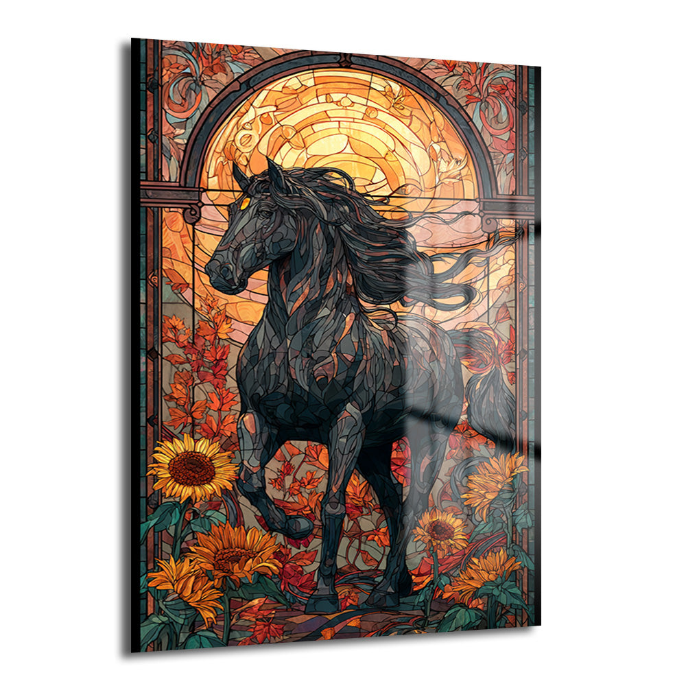 DEKORATİF DİKEY CAM TABLO - TT3434