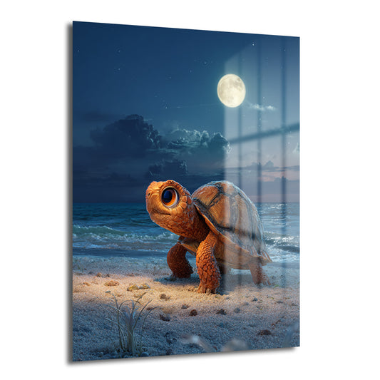 DEKORATİF DİKEY CAM TABLO - TT3438