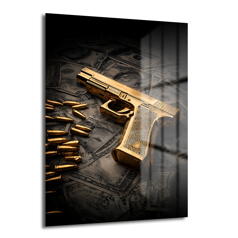 DEKORATİF DİKEY CAM TABLO - TT3373