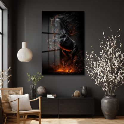 DEKORATİF DİKEY CAM TABLO - TT3331