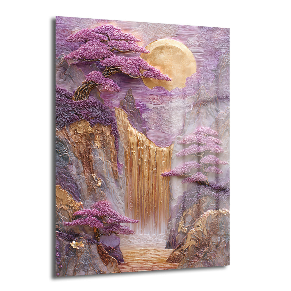 DEKORATİF DİKEY CAM TABLO - TT3441