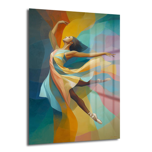 DEKORATİF DİKEY CAM TABLO - TT3292