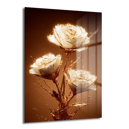 DEKORATİF DİKEY CAM TABLO - TT3376