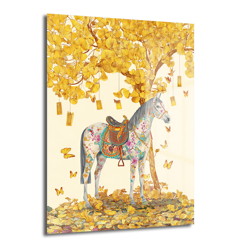 DEKORATİF DİKEY CAM TABLO - TT3379