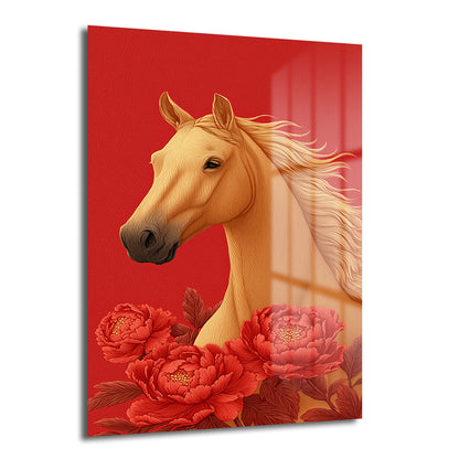 DEKORATİF DİKEY CAM TABLO - TT3446