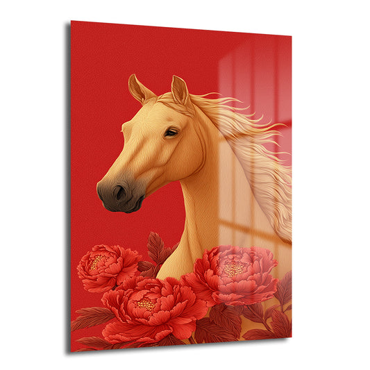 DEKORATİF DİKEY CAM TABLO - TT3446