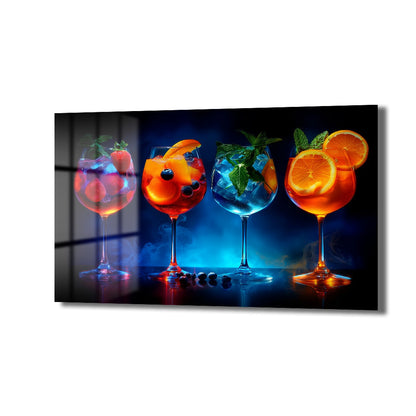 DEKORATİF YATAY CAM TABLO - TT3151