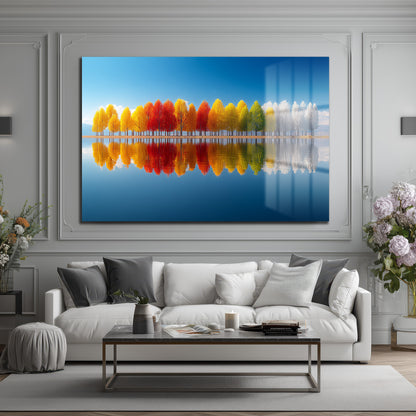 DEKORATİF YATAY CAM TABLO - TT3201